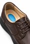 Men's Genuine Leather Lace-Up Casual Classic Shoes – Flexible Sole with Orthopedic Support - 8