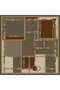 Sura Silk Scarf 53007 Dark Khaki Brown - 5
