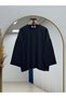 Nevbanu Tied and Stitched Tunic-Ma526 Black - 2