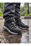 Early Childhood Black Non-Slip Sole Velcro Boots