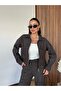 Women's Zippered Jacket and Pants Denim Set - 3