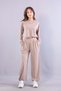 2781 Six-Piece Suit with Shalwar Detail and Loose Sleeves in Pique Fabric