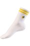 Short socks, lemon pattern, white, size 35-38, 1 pc - 3