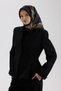 Sura Silk Scarf 53007 Black - 3