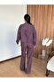 Women's Zippered Jacket and Pants Denim Set - 6