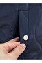 Leylanur Hooded Diamond Pattern Long Vest-En2220 Navy Blue - 3
