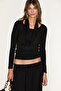 Primisi women's double-layered black blouse - 3
