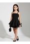 Girl's Corset Detailed Mini Design Evening Dress - 3