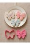 Ribbon 4-Piece Bow Cookie Mold Set |   Heart & Ribbon - 4