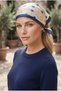 Nazar Boncuklu Women's Bandana Stylish Patterned Hair and Head Band 48X48 cm