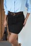 8364 Women's Belted Skirt - 2