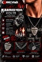 Rammstein Pena Necklace Unisex Rock Metal Music Necklace Silver Color - 3