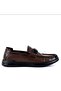 26K590-2 Men's Leather Wrinkled Patterned Imported Sole Premium Loafer Shoes - 2