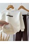 Children's Cotton Printed Sweatshirt and Sweatpants Set - 2