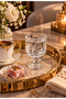 Crystal Cut 6 Pieces Coffee Water Glass / Liquor Glass - 2