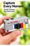 Mini Flip Digital Camera with Flip Screen, HD Photo & Video Camera, Portable Keychain Camera, Rechargeable Compact Camera with Memory Card Support for Kids, Travel & Everyday Photography - 3
