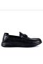 26K590-2 Men's Leather Wrinkled Patterned Imported Sole Premium Loafer Shoes - 2