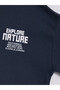 Lcw Kids Navy Blue Crew Neck Printed Boys' T-Shirt - 3
