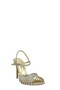 Gold Evening Dress Stone Heeled Women's Shoes (052 2601075) - 2