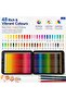 Professional Colored Pencils for Coloring, Drawing, Sketching, Premium Art Set, Metal Box 48 colors - 3