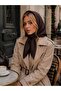 Coffee Triangle Shawl 130X40 cm - 5