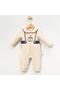 Little Carousel Horse Embroidered Premium Baby Romper – Ecru 0-9 Months - 2