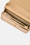 Women Brand Logo Cross Body Bag With Wallet, Beige - 2