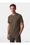 Vizyon New Season Brown Crew Neck Dry Touch Men's T-Shirt - 2