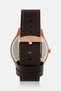 Men ES8923G1RSO Leather Analog Watch 42 mm, Brown - 4