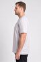 Men Fitted Short Sleeve Running T-Shirt, Light Grey - 3