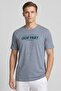 Men Loose Fit Short Sleeve Training T-Shirt, Grey