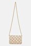 Women Brand Logo Cross Body Bag, Beige