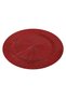 Red Plastic Round Decorative Plate with Pattern Ø33cm - 2