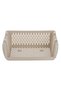 Stackable Storage Basket with Opening Beige 39x30.5x13cm - 3
