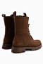 Pauline Brown Suede Boots Women's Boots - 6
