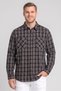 Men Regular Fit Plaid Long Sleeve Casual Shirt, Multicolor