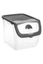 Plastic Storage Container with Vented Lid 12L