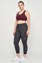 Women Tight Fit Training Leggings, Dark Grey - 5