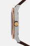Men APTTRGBN117G Leather Analog Watch 50mm, Brown - 6