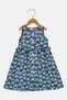 Toddlers Girl Allover Print Dress, Multicolor - 2