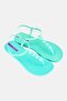Women Class Easy On Fem Adjustable Closure Slippers, Turquoise - 2