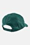 Men Embroidered Logo Adjustable Cap, Green - 2