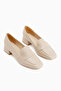 Malvina Beige Short Heeled Women's Shoes - 4