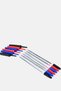 12 Pcs Ballpoint Pens, Multicolor - 3