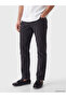 Özmarka New Season Anthracite Regular Fit Velvet Men's Chino Trousers - 2