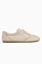 Berry Genuine Leather Beige Lace-Up Casual Women's Shoes - 2
