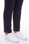 Women's Black Winter High Waist Belted Pocket Accessory Detailed Denim Trousers - 3