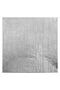 Decorative Square Silver Plastic Plate with Linear Pattern 30x30cm