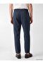 Ozmarka New Season Navy Blue Regular Fit Men's Trousers - 4