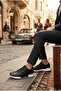 Genuine Leather Lightweight Eva Sole Rubber Laced Men's Shoes M1030 - 2